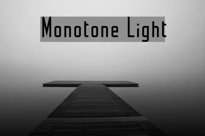 Monotone Light Example 1
