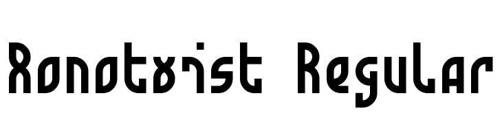 Monotwist Regular  免费字体下载