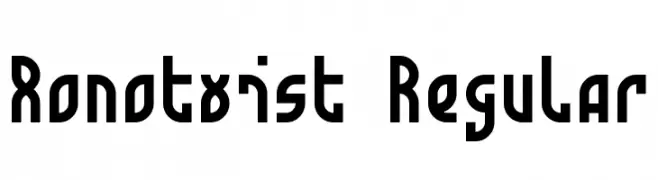Monotwist Regular  Fuentes Gratis Descargar