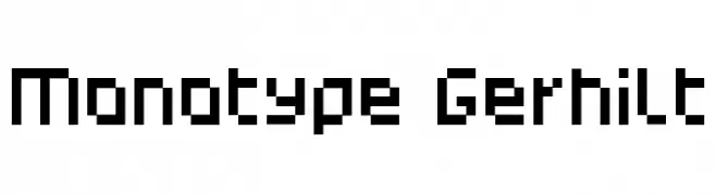 Monotype Gerhilt  baixar fontes gratis