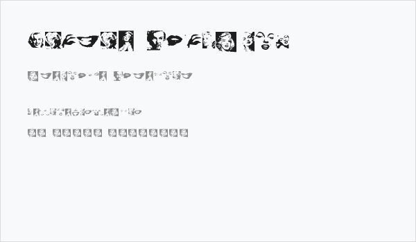 Monroe Dingbats Business Card