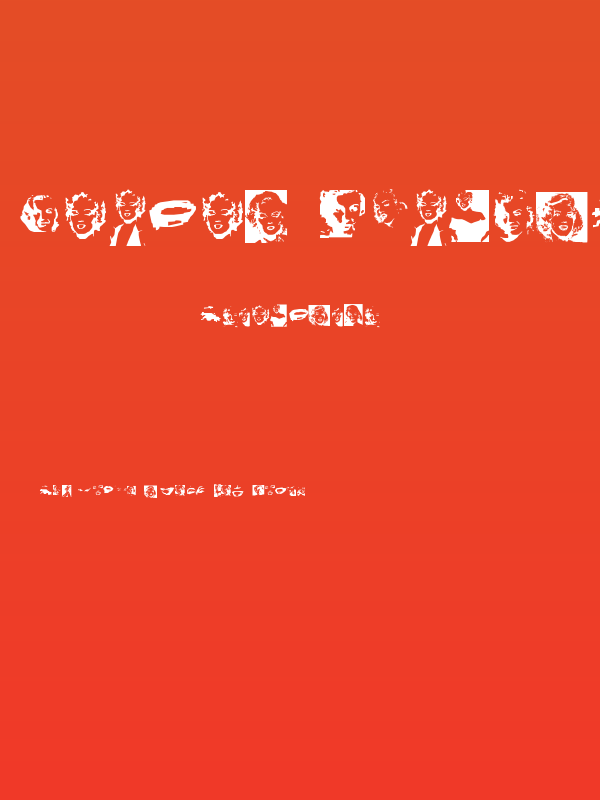 Monroe Dingbats Poster