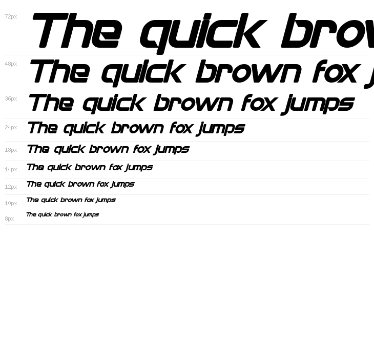 Mons Olympia Bold Italic Waterfall