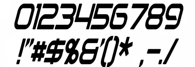 Mons Olympia Condensed Italic Caratteri ALTRI CARATTERI