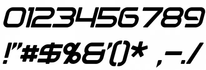 Mons Olympia Italic Font OTHER CHARS