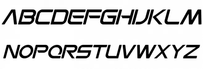 Mons Olympia Italic Font UPPERCASE