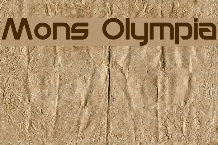 Mons Olympia Example 3