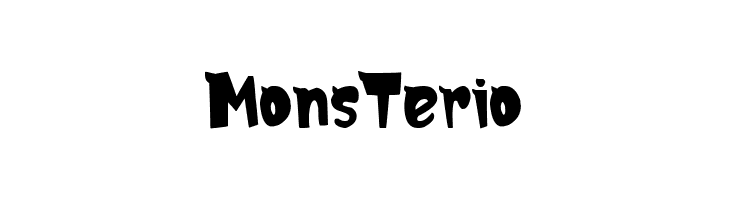 MonsTerio لخطوط تنزيل