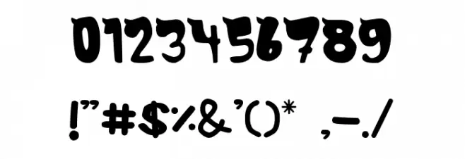 MonsTerio Font OTHER CHARS