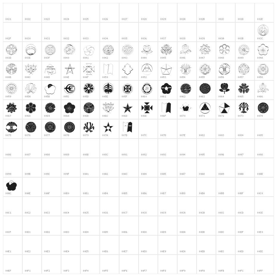MonsTheFourth Character Map