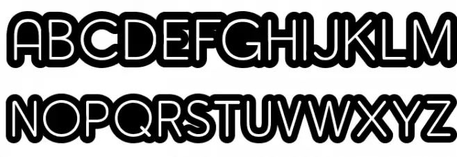 Monserga Font Litere mari