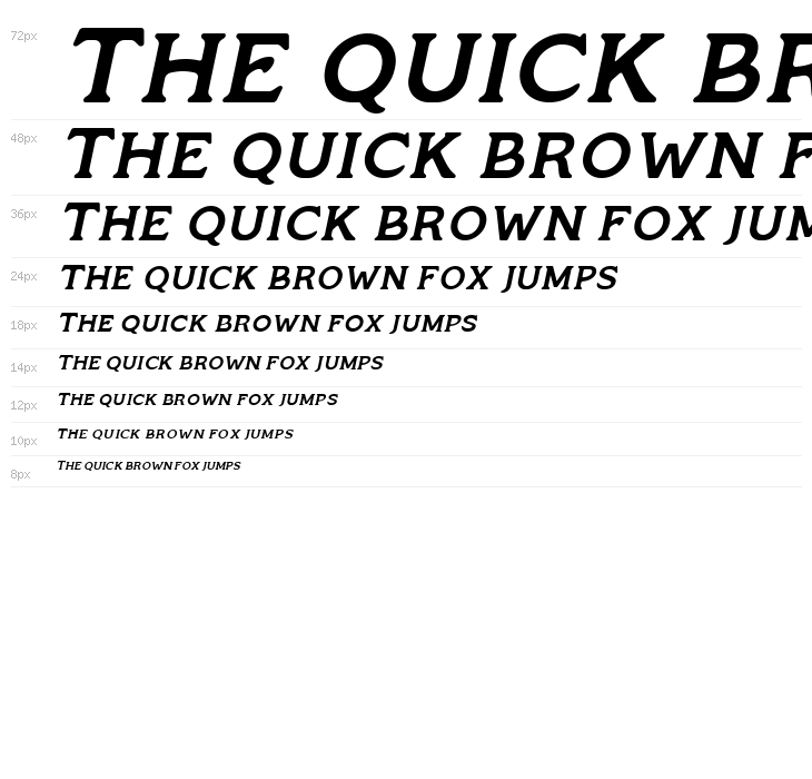 Monsier Free Italic Waterfall