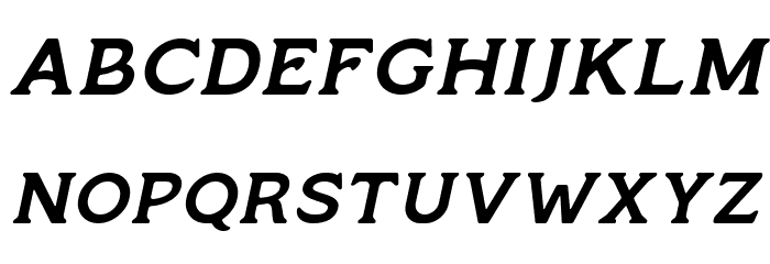 Monsier Free Italic Font LOWERCASE