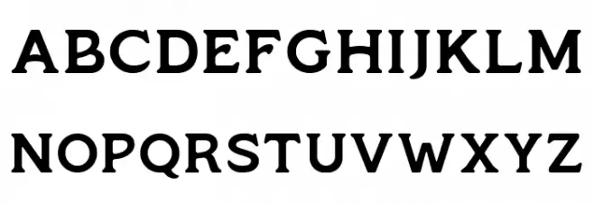 Monsier Free Regular フォント 大文字