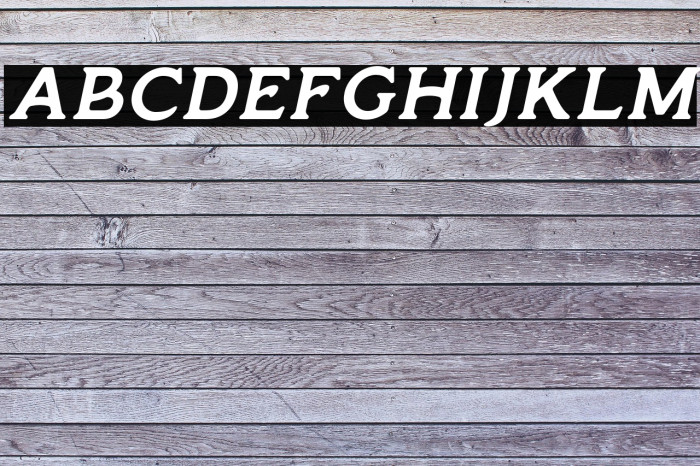 MonsierFree-Italic Example 2