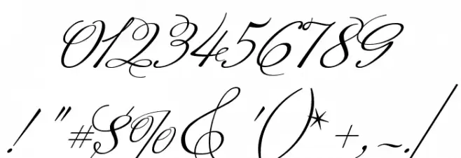 Monsieur La Doulaise Regular Font OTHER CHARS