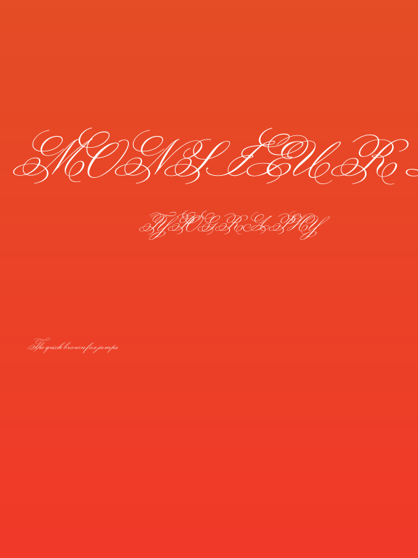 Monsieur La Doulaise Regular Poster