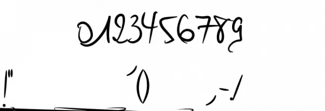 Monsieur Pomme Font OTHER CHARS