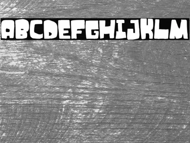 Monsieur des problèmes Font examples