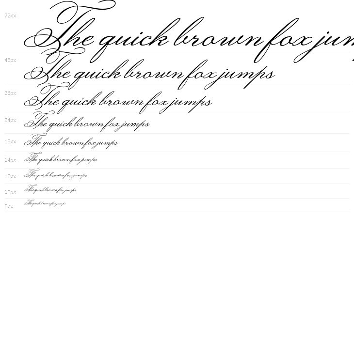 MonsieurLaDoulaise-Regular Waterfall