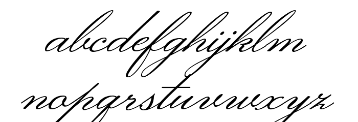 MonsieurLaDoulaise-Regular Font LOWERCASE