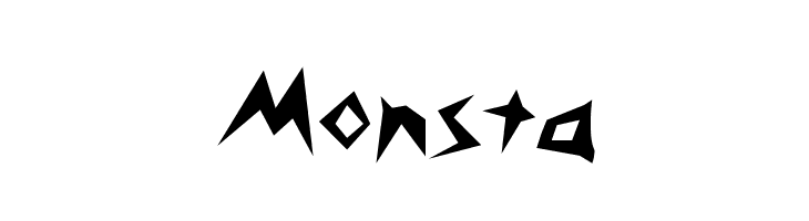 Monsta  Descarca Fonturi Gratis