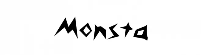 Monsta  Frei Schriftart Herunterladen