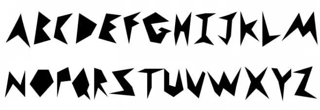 Monsta Schriftart Groß