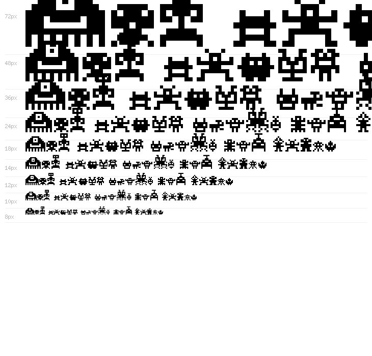 MonstaPix Regular Waterfall