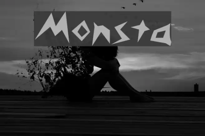 Monsta Font examples