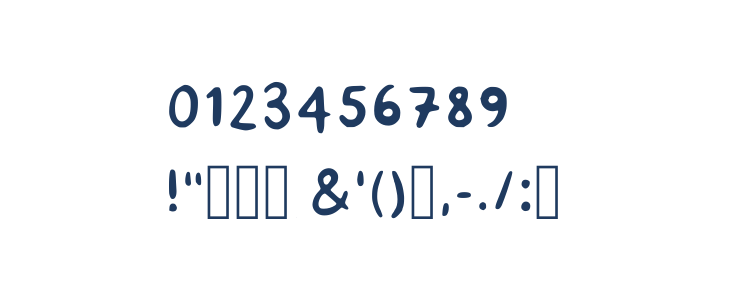 Monstahs Ink Regular Other Characters