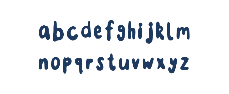 Monstahs Ink Regular Lowercase