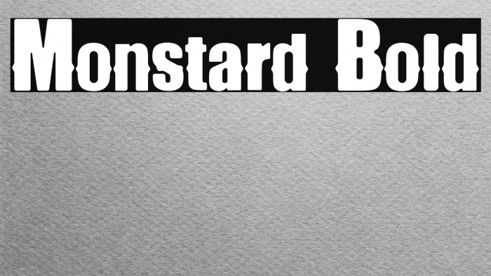 Monstard Bold Example 2