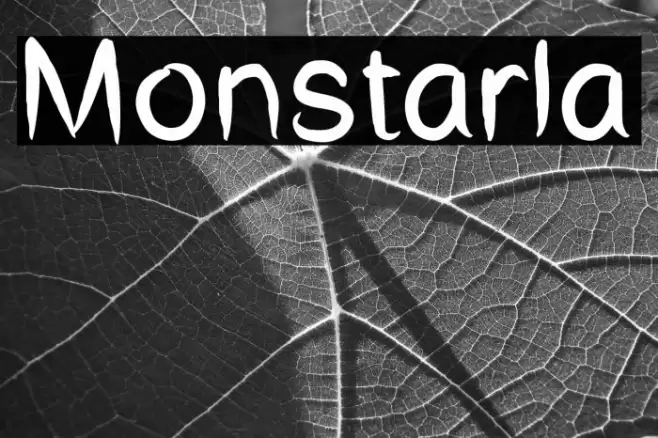 Monstarla Caratteri examples