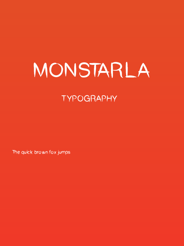 Monstarla Poster