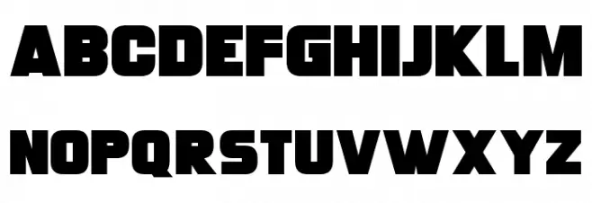 Monster Bites फ़ॉन्ट लोअरकेस