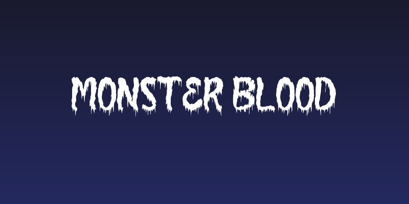 Monster Blood Social Header