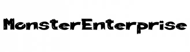 Monster Enterprise  नि: शुल्क फ़ॉन्ट्स डाउनलोड