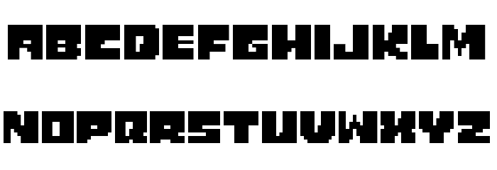 Monster Friend Back (RUS BY LYA Font LOWERCASE