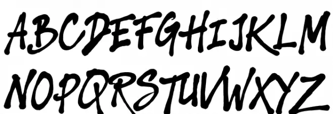 Monster Game Font UPPERCASE