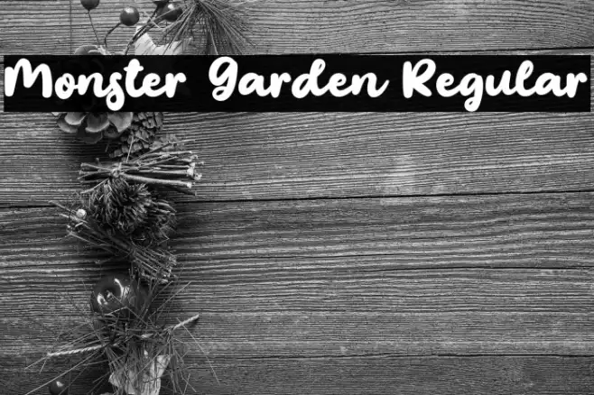 Monster Garden Regular Example 1