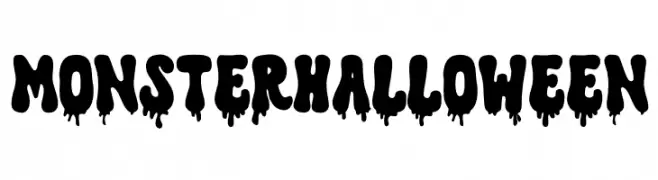 Monster Halloween  Free Fonts Download
