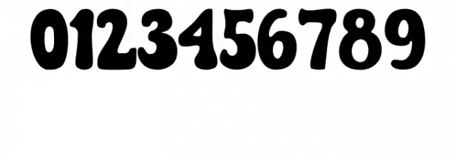 Monster Halloween Font OTHER CHARS