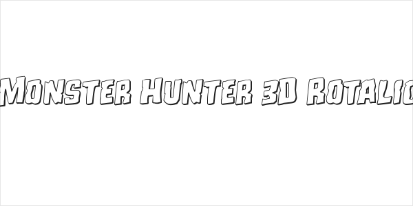 Monster Hunter 3D Rotalic Logo