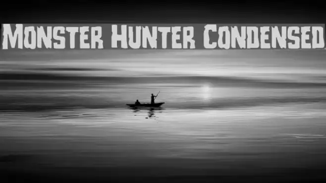 Monster Hunter Condensed Example 1