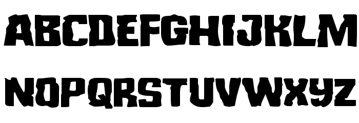 Monster Hunter Expanded Font LOWERCASE