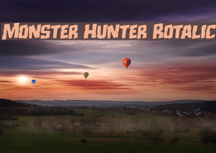 Monster Hunter Rotalic Example 1