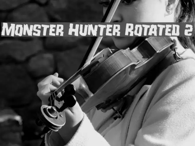 Monster Hunter Rotated 2 Font examples