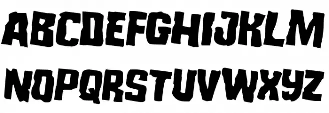 Monster Hunter Rotated 2 Polices MINUSCULES