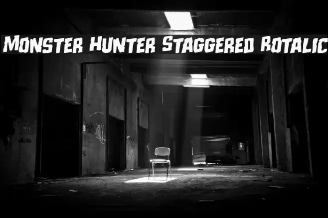 Monster Hunter Staggered Rotalic Example 2